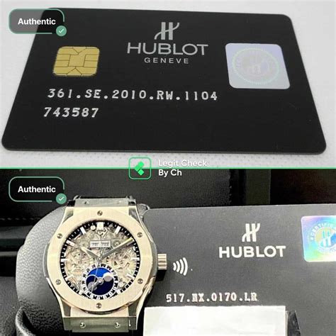 hublot serial number 748929|hublot warranty card.